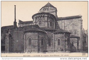 France Nevers L'Abside de l'Eglise Saint-Etienne