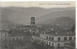 Algeria Postcard - Blida - Place De La Vigerie - Eglise St-Charles  TZ11315