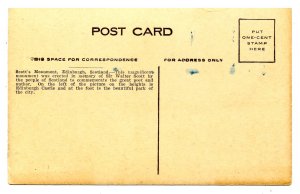 UK - Scotland, Edinburgh. Scott's Monument