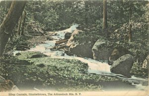 Adirondack Mountains New York Silver Cascade Elizabeth 1911 Postcard 21-2787