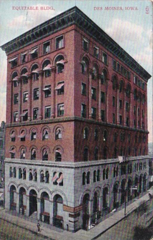 Iowa Des Moines Equitable Building 1913