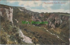 Devon Postcard - The Landslip From East, Seaton SW8087