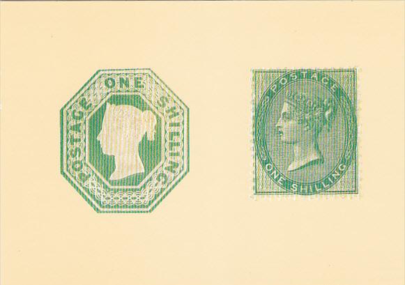 Stamps Of Great Britain 1 Shilling Issue 1847 and 1856