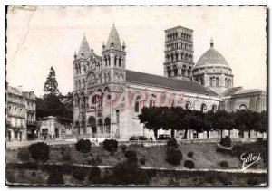 Postcard Old Angouleme Cathedral XII century Romanesque Byzantine