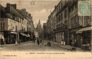 CPA DREUX - Grande-Rue - Vue prise Carrefour de Billy (179650)