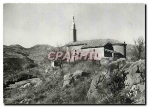 Postcard Modern Bass Castellane Roc Chapel N Lady Alps