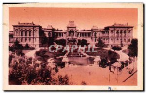 Old Postcard Marseille Le Palais Longchamp