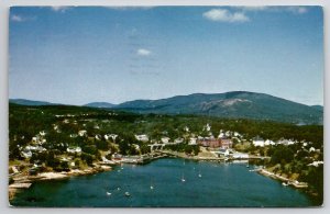 Coastal Villiage Of Rockport Historic Penobscot Bay Maine Postcard A32