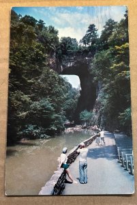 1963 USED POSTCARD - NATURAL BRIDGE, VIRGINIA