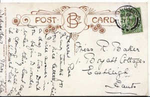 Genealogy Postcard - Baker - Boyatt Cottages - Eastleigh - Hampshire  Ref  5130A