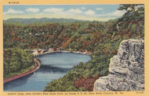 West Virginia New River Canyon Lover's Leap Near Hawk's Nest State ...