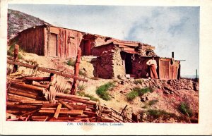 Colorado Pueblo Old Mexico Typical House 1921