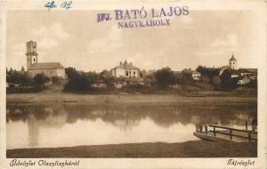 Hungary Olaszliszka, Borsod-Abaúj-Zemplén 1920s postcard