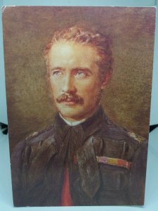 General Charles George Gordon Painting by Lady Abercromby Vtg Portrait Postcard