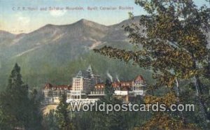 CPR Hotel & Sulphur Mountain Banff, Canadian Rockies Canada 1927 