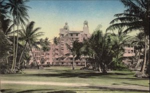 Honolulu Hawaii TH HI Royal Hawaiian Hotel c1910 Vintage Postcard