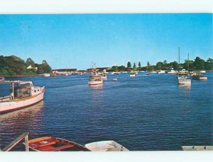 Pre-1980 RIVER SCENE York Harbor Maine ME AE6087