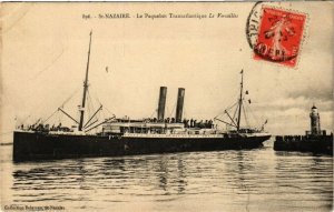 CPA St-NAZAIRE Le Paquebot Transatlantique Le Versailles (251112)