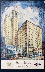 Vintage Postcard 1946 The Seneca Hotel, Rochester, New York