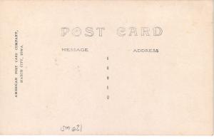 Dayton Iowa~Public School Building~Some Windows Open~c1910 RPPC Postcard