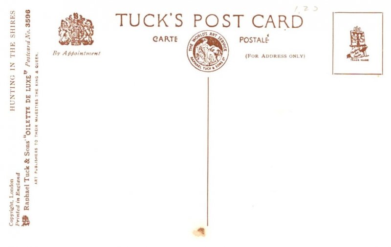 Dog  ,  Leading Hounds into Cover  ( Fox Hunt )