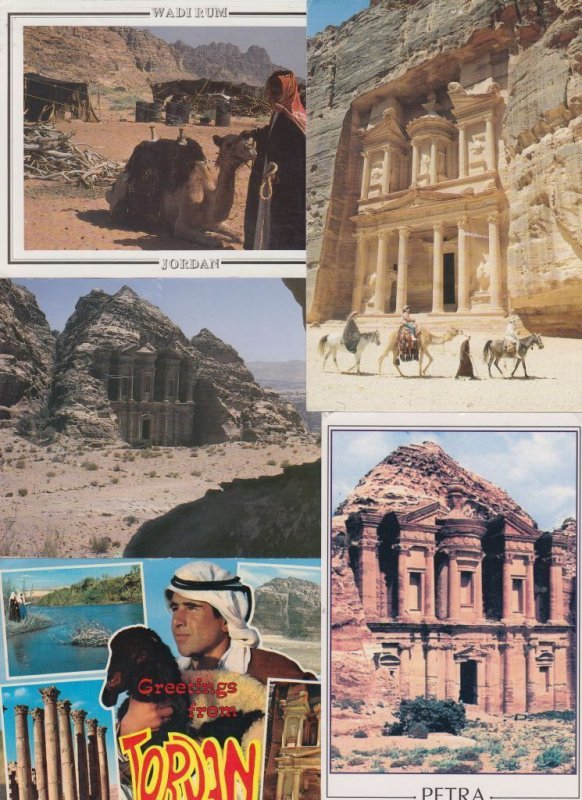 JORDANIA 87 Postcards Mostly 1960-2000 (L3938)