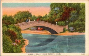 Canada Toronto Bridge At Centre Island
