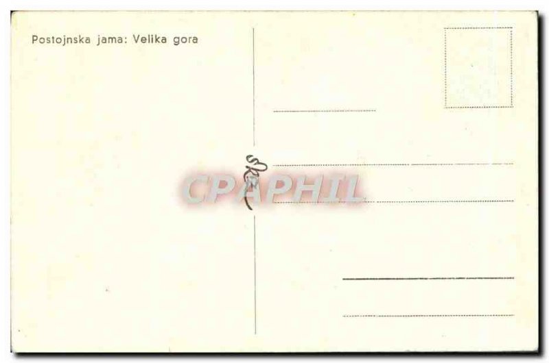 Postcard Old Postojna Velika gora