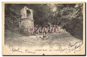 Old Postcard La Sainte Baume Oratory