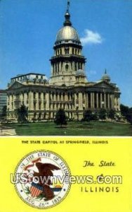 State Capitol - Springfield, Illinois IL