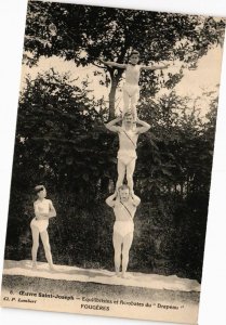 CPA Oeuvre St-Joseph FOUGERES - Équilibristes et acrobates (210493)