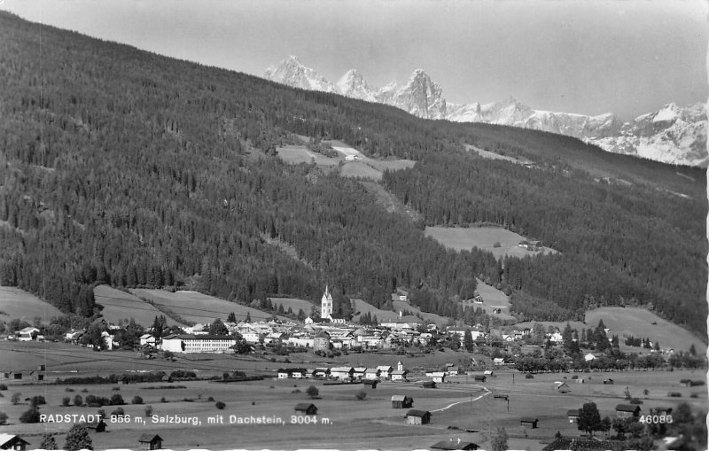 Lot352 radstadt  salzburg mit dachstein austria  real photo