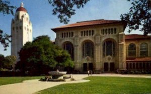 Library & Hoover Tower, Stanford University - California CA  