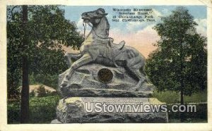Wisconsin Monument Rider less Horse  - Chattanooga, Tennessee TN  