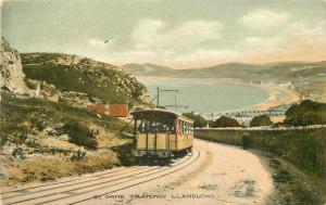 C-1910 Oame Tramway railway  Lllandudno UK postcard 6868