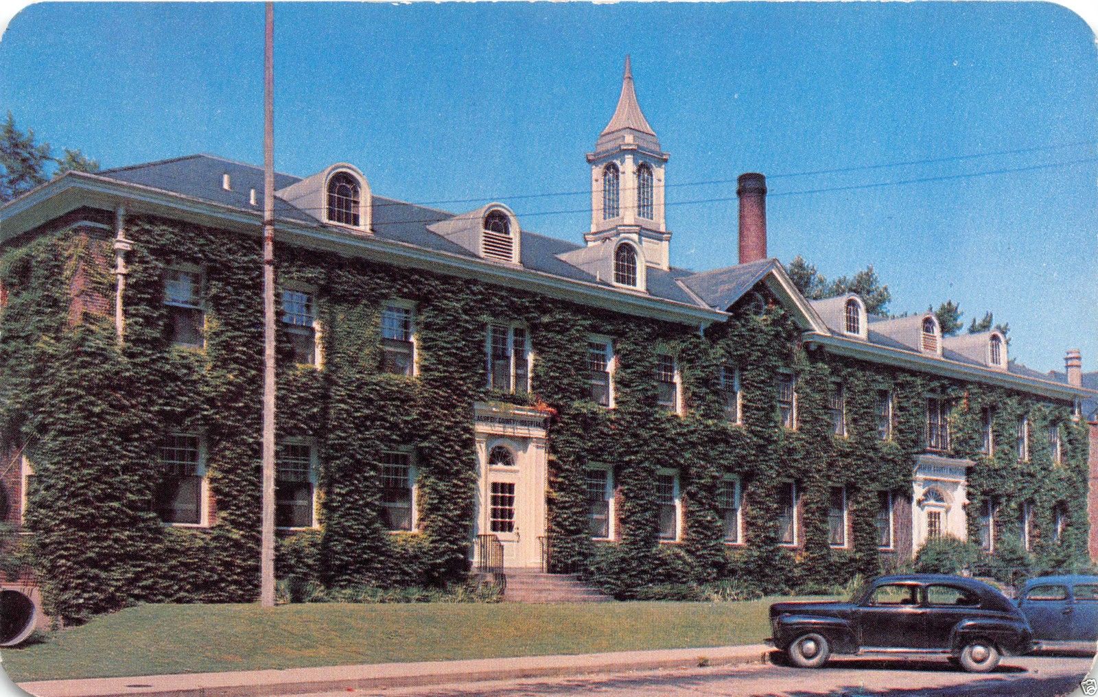 Rensselaer Indiana Jasper County Hospital Postcard C1950S United States Indiana Other