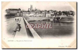 Old Postcard View Nevers Pont de Loire Socket