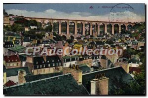 Old Postcard Morlaix general view