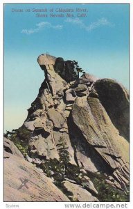 Dome on Summit of Chiquinta River, Sierra Nevada Mts. California,  00-10s