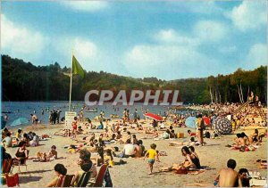 Postcard Modern Bujaleuf Haute Vienne La Plage