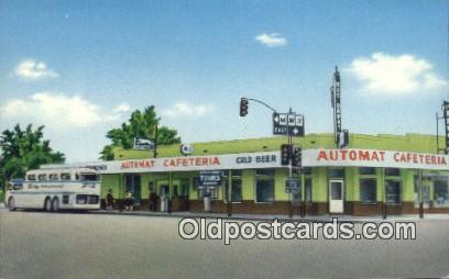 Automat Cafeteria, Grayhound, Rt. 66 Holbrook, Arizona, AR USA Postcard Post ...