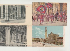 SIENA ITALY 36 Vintage Postcards mostly pre-1920 (L5310)