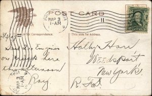 Philadelphia PA Broad St. RR Train Station Depot c1910 Postcard 