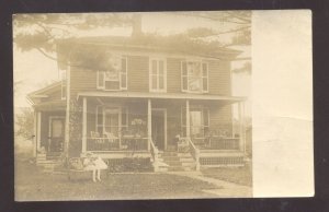 RPPC COUDERSPORT PENNSYLVANIA PA. RESIDENCE HOME REAL PHOTO POSTCARD