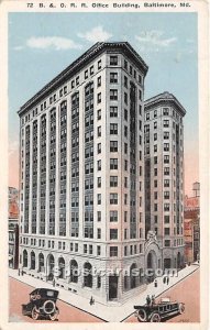 B & O RR Office Building in Baltimore, Maryland