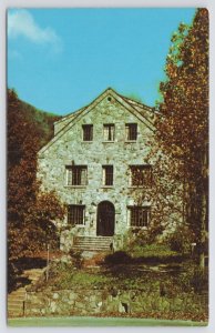 Montreat North Carolina~Front of Fellowship Hall~Vintage Postcard