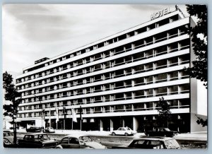 Berlin Germany Postcard Darmstadt Hotel Schweizerhof c1950’s RPPC Photo