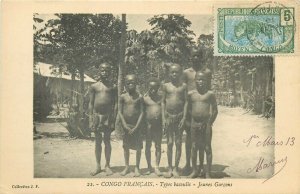 French Congo Bacoulis ethnic types 1913 