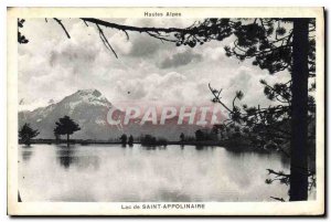 Old Postcard Hautes Alpes Lake Saint Apollinaire