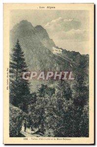 Postcard The Old Vallon Ailefroide Alps and Mont Pelvoux